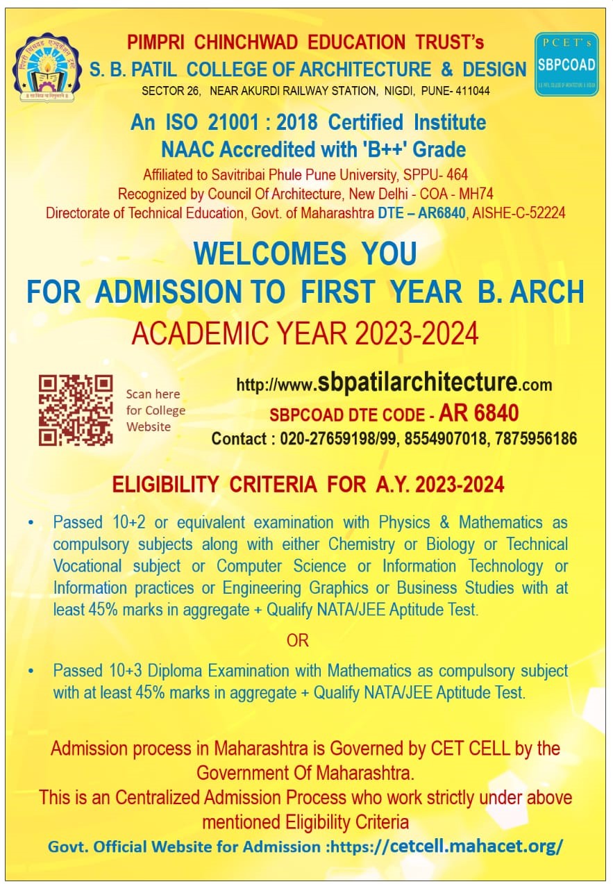 Admission poster 2023