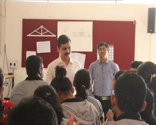 sb patil college of architecture & design is organized the various technical & cultural events for their students helps them to improve their skills